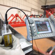 ultrasonic testing drop down